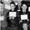 Awards of St. Johns Ambulance First Aid Certificates in local schools c.1957