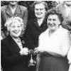 Bowls Ladies winner of Meridith Cup 1950's