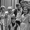 Spennymoor Grammar Technical School Players from Christmas play, ’A Health to John Patch’, December 1965.