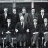 Spennymoor Grammar Technical School Mr. Gasgoigne and sixth form, 1958