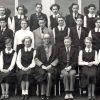 Spennymoor Grammar Technical School Mr Matthew Walton and class, 1955
