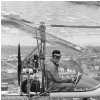 Ernie Brooks in his Brookland Mosquito Gyroplane c.1968