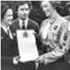 Award of Queens Certificate Joy Ashton 1956