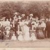 A Wedding Scene taken by photographer Osguthorpe from King Street Spennymoor.