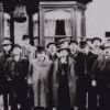 Group of men at Public House.