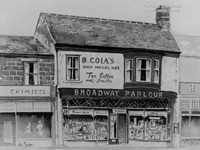 B. Coia's Broadway Parlour in 1950 by Eric Thompson.