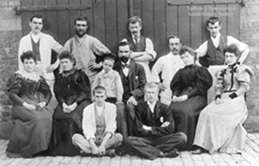 Tudhoe Colliery Co-operative and Industrial Society, Ltd. Staff c.1900's.