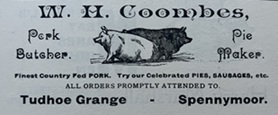 Coombes Advertisement 1937.