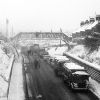 The A1 cutting, Ferryhill, February 1965.