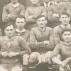 Cuthbert Hutchinson in Tudhoe Colliery Football Team.