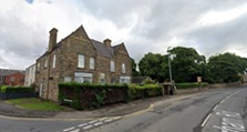 Tudhoe Park Hotel. Park House is behind the trees to the right.