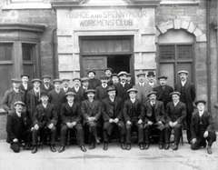 Tudhoe & Spennymoor Workmen's Club Committee 1900's.