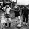 Spennymoor Utd with Bladder Jones c. 1950's