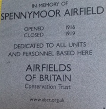 Middlestone Moor Airfield.