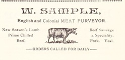 Samples Butchers in Duncombe Street.