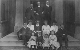 Tudhoe Park House Family c1910.