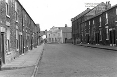 Bishops Close Street late 1950's prior to demolition.