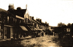 Spennymoor High Street, pre WW1.
