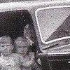 John Richard (Jack) Scurr (1912-1995) and Ken Scurr with Morris 10 car in 1948.