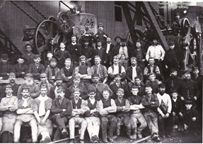 Blast Furnace Workers c.1895.