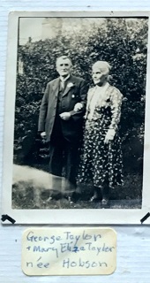 George and Mary Eliza Taylor (nee Hobson)