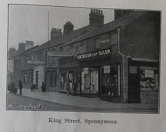 Taylor's shop from Spennymoor Official Guide 1927.