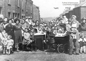 Craddock Street VE Day Street Party 1945.
