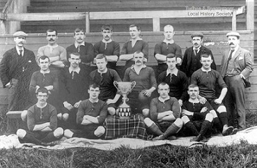 Tudhoe Rugby Team 1889-99.