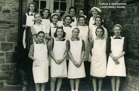 North Road School Cookery class, 1946. (Marcus Taylor)